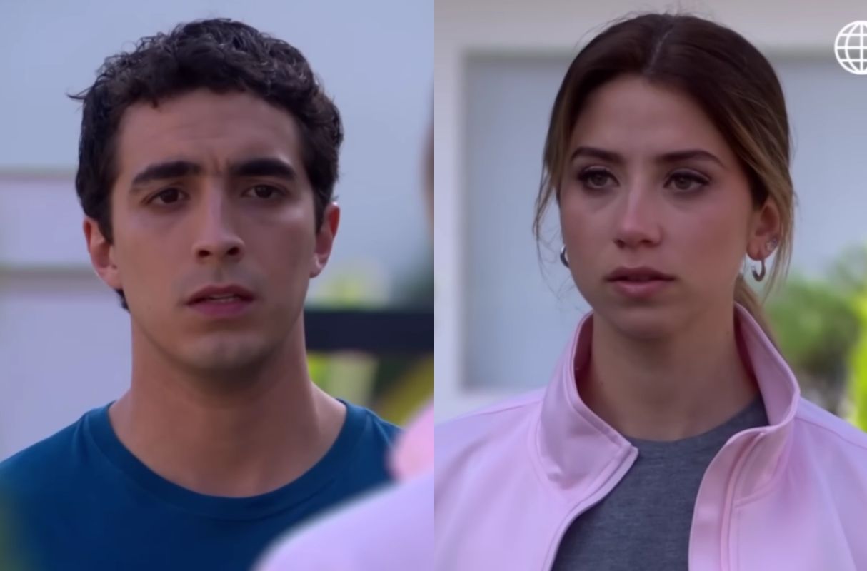 Jimmy felicitó a Alessia por su compromiso con Juan Pablo en "Al fondo hay sitio". (Foto: Captura de video)>