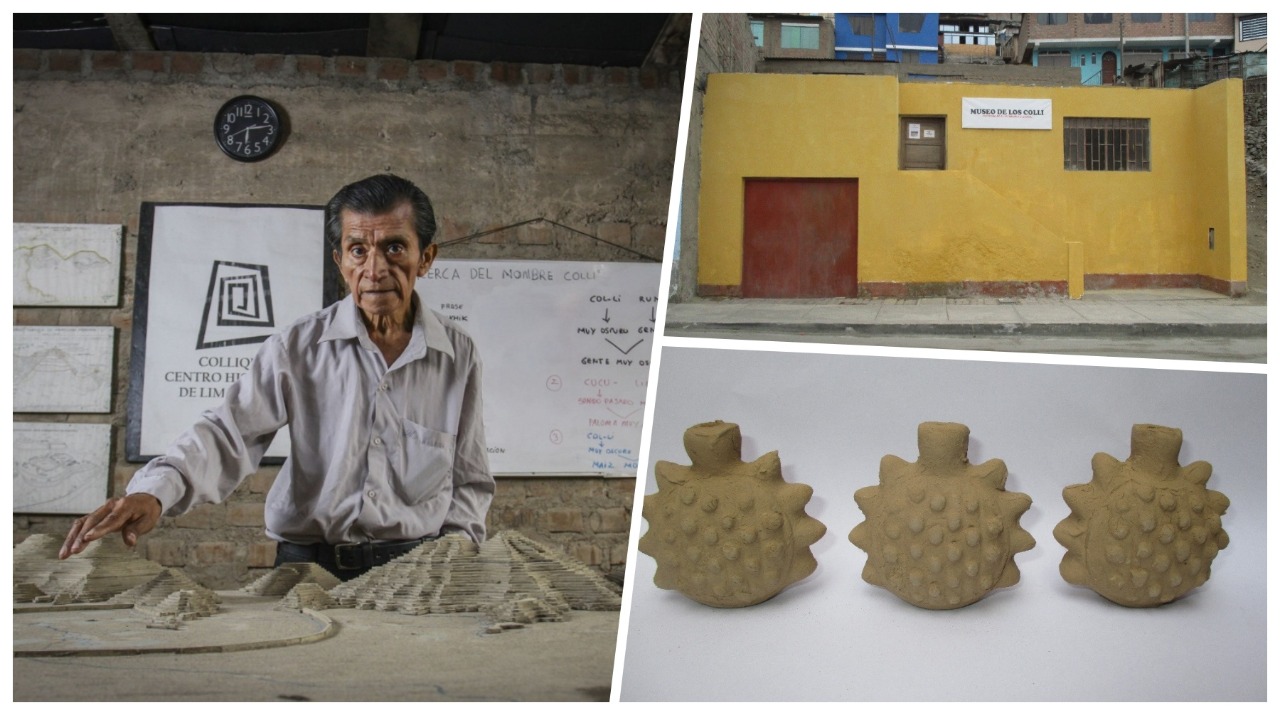 Enrique Niquín es curador y director del Museo de los Colli.