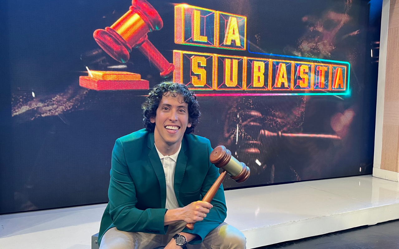  “La Subasta”, formato de competencia lleno de misterio, emoción y grandes premios, marca el debut en señal abierta del comediante | Foto: Difusión