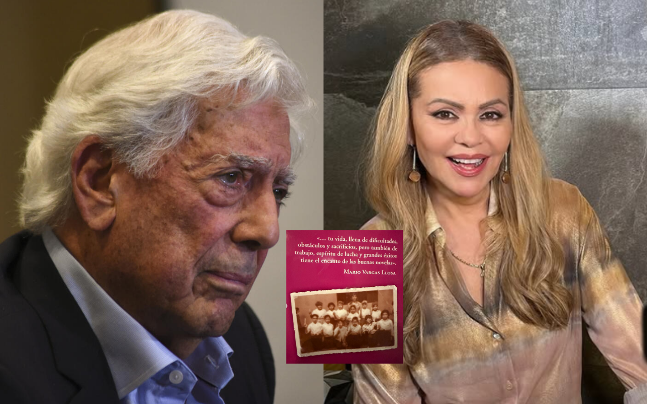 Mario Vargas Llosa falleció a los 89 años, dejando un legado trascendental en la literatura universal. Su obra marcó a generaciones y tuvo un impacto en figuras como la presentadora Gisela Valcárcel. | Foto: AFP / Instagram / Composición EC