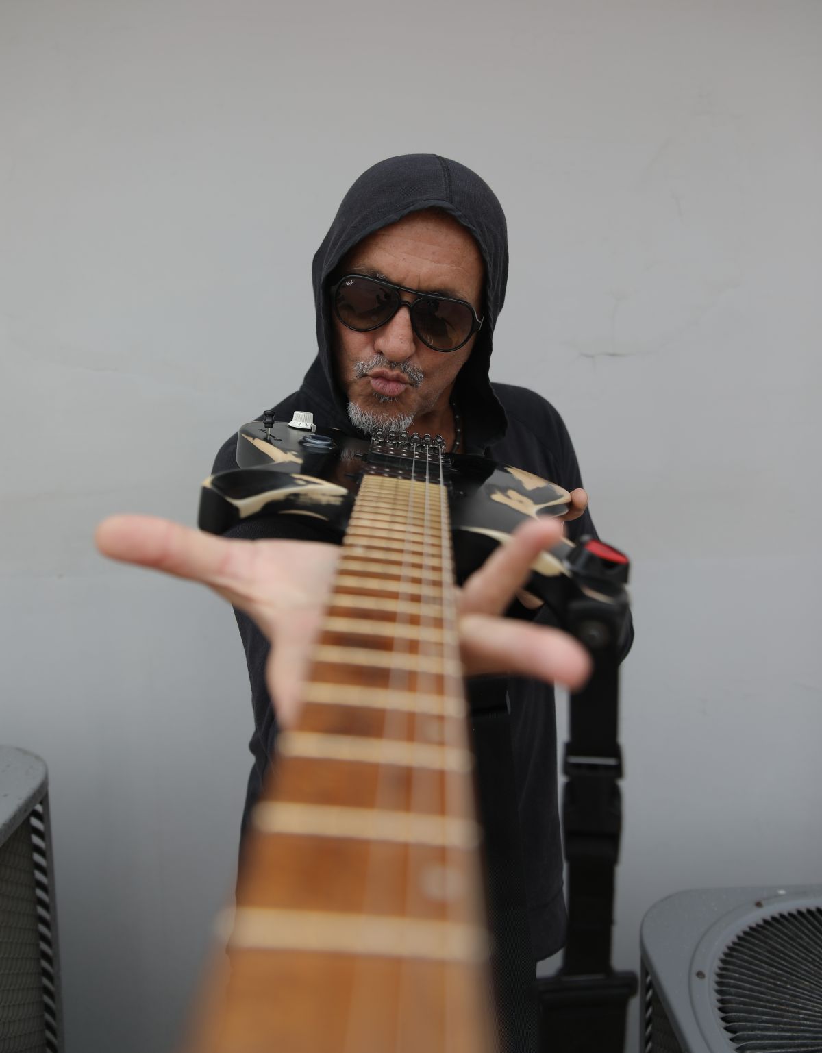 Luciano Figallo, vocalista de Trama, agrupación ochentera. (Foto: Anthony Niño de Guzmán)