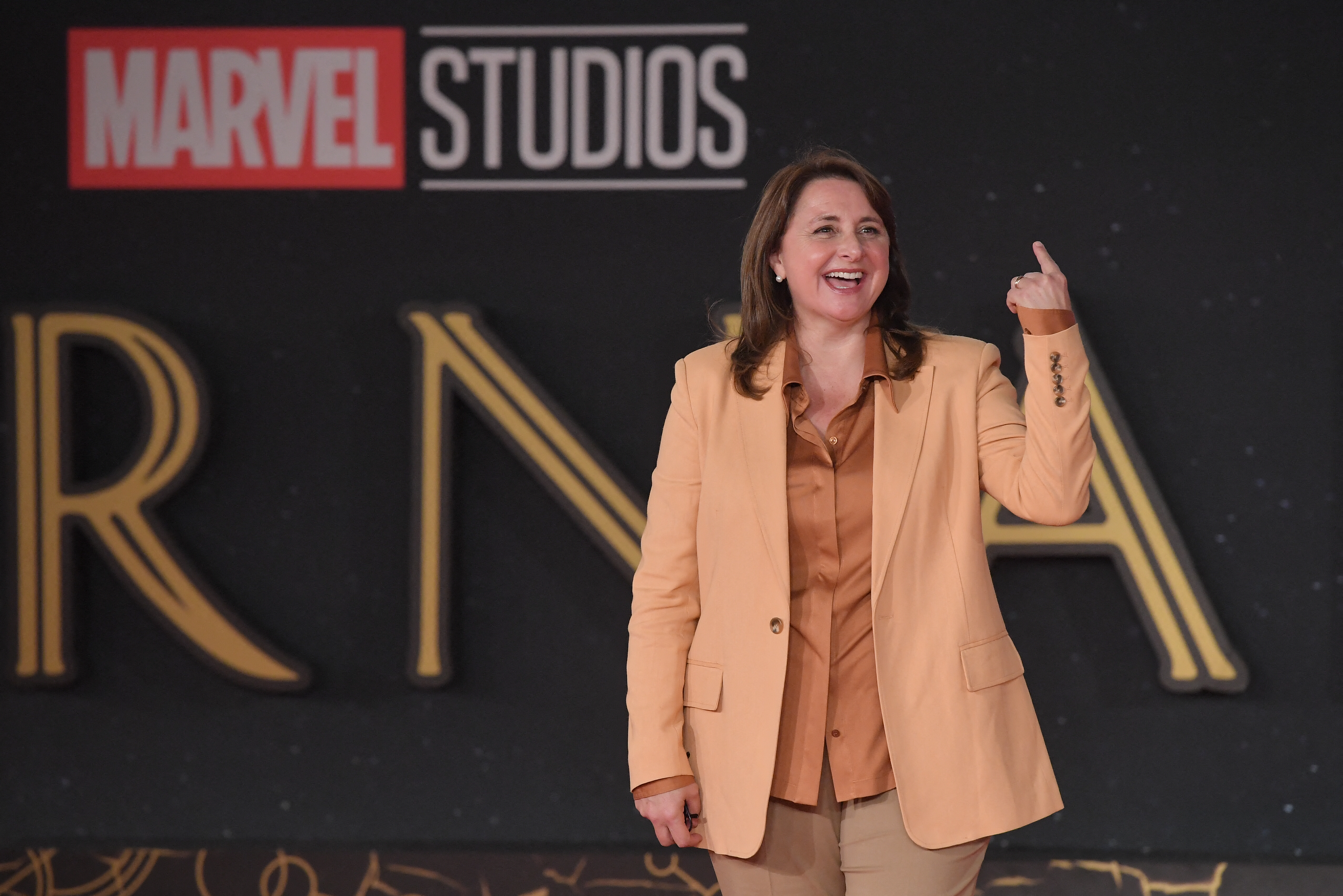 La productora argentina Victoria Alonso ha estado en Marvel Studios durante 17 años. (Foto: Tiziana FABI / AFP)
