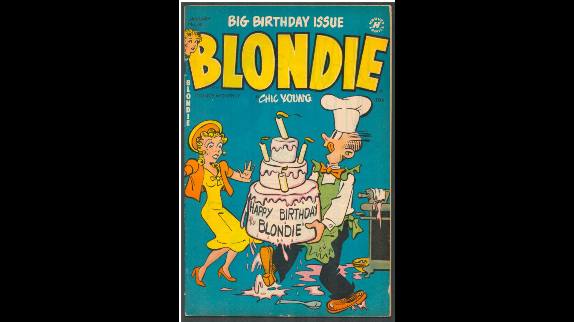 Portada de "Lorenzo y Pepita", la historieta cuyo título original es "Blondie", cumple 95 años.