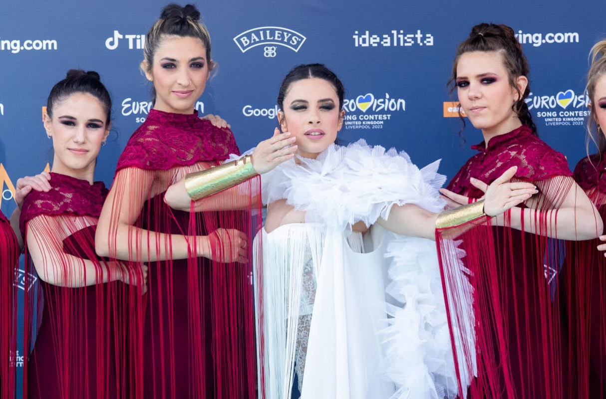 La cantante española Blanca Paloma parte como una de las cinco favoritas para la final de Eurovisión 2023. (Foto: @eurovisiontve)