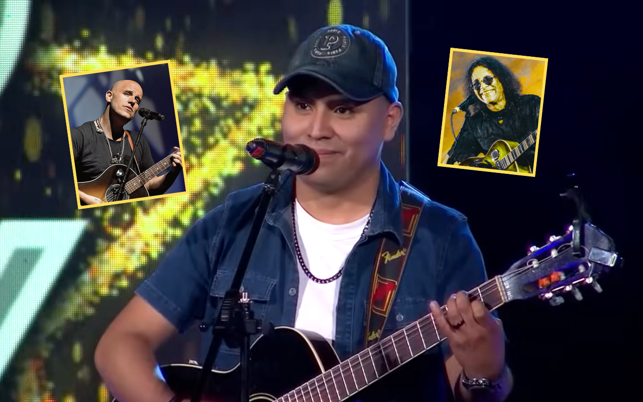 A pesar de clasificar, el jurado advirtió al cantante de que su imitación estaba "floja", por lo que necesitaba disciplina para mejorarla a nivel rítmico y melódico | Foto: Latina (Captura) / Instagram (Captura) / Composición EC