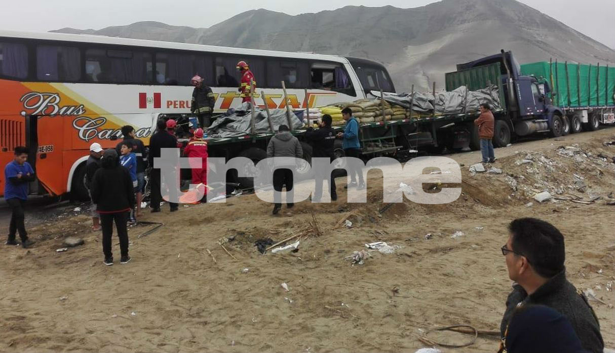 Huarmey: Triple choque deja 4 muertos y al menos 20 heridos en la ...