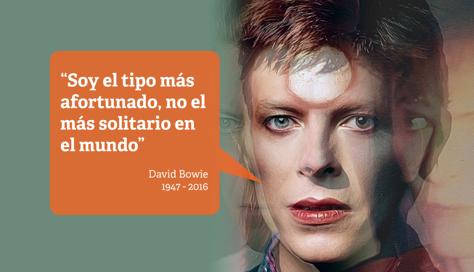 David Bowie: 11 frases de la leyenda del rock inglés para no olvidar jamás  | ACTUALIDAD 