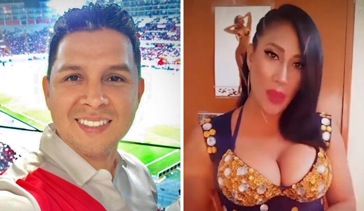 Una bailarina acusó a Néstor Villanueva de escribirle insistentemente. (Foto: @amoryfuego.oficial / @nestorvillanuevaoficial)
