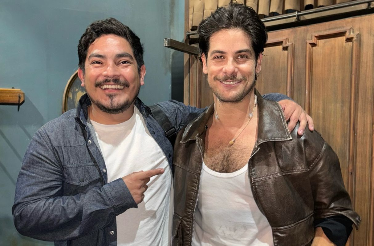 Erick Elera y Andrés Wiese protagonizan emotivo reencuentro en el teatro. (Foto: Instagram)
