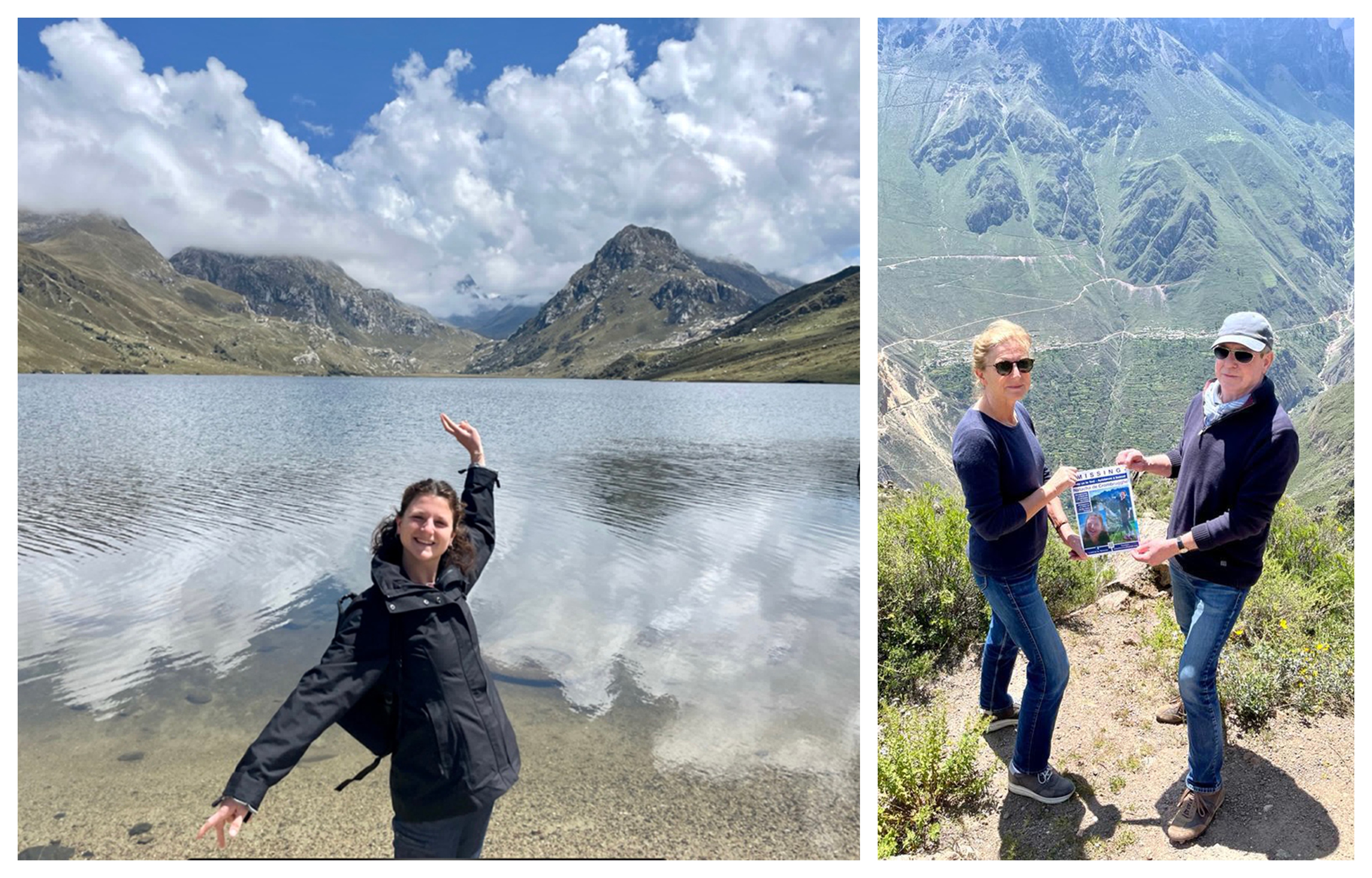 Desde Arequipa, los padres de la jóven belga desaparecia imploran ayuda. (Fotos: Archivo familia De Crombrugghe)