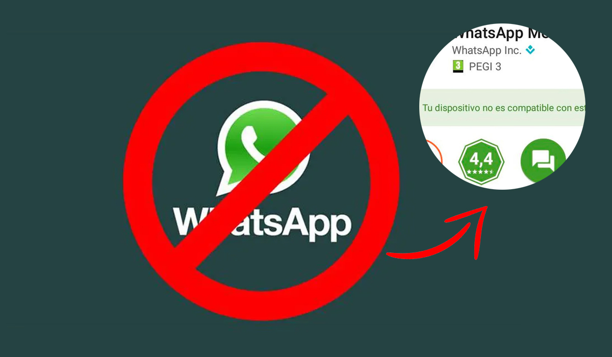 Dispositivo con WhatsApp instalado