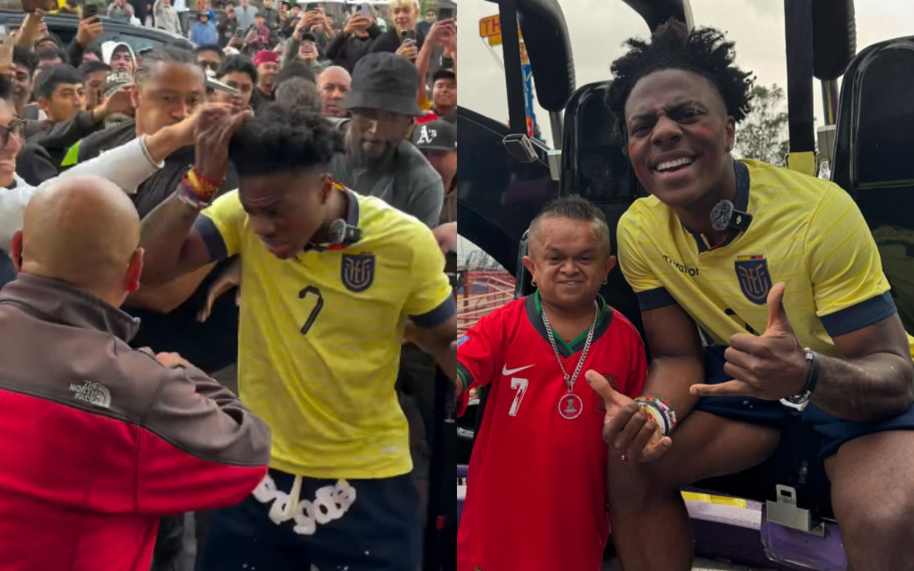 Speed recibe jalón de pelo en Ecuador: ¿le arrebataron otro mechón? | Foto: Instagram (@guayaco - captura) / Composición EC