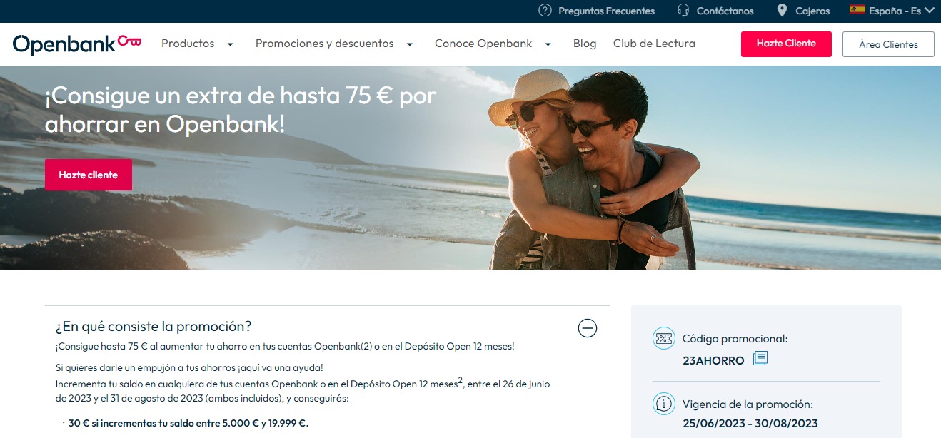 Openbank regala 75 euros a quienes cumplan con este requisito: ¿cómo  acceder a la paga?