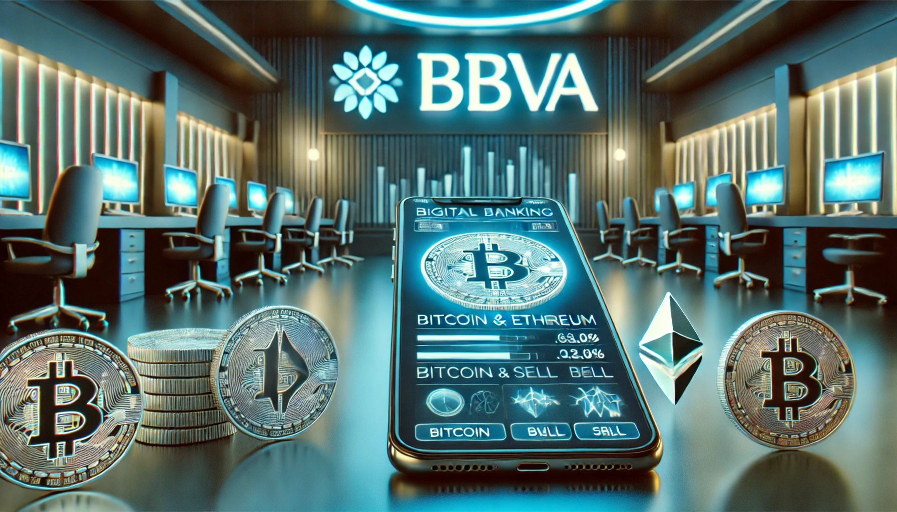 BBVA empieza a vender criptomonedas en el país: cómo comprarlas ya mismo
