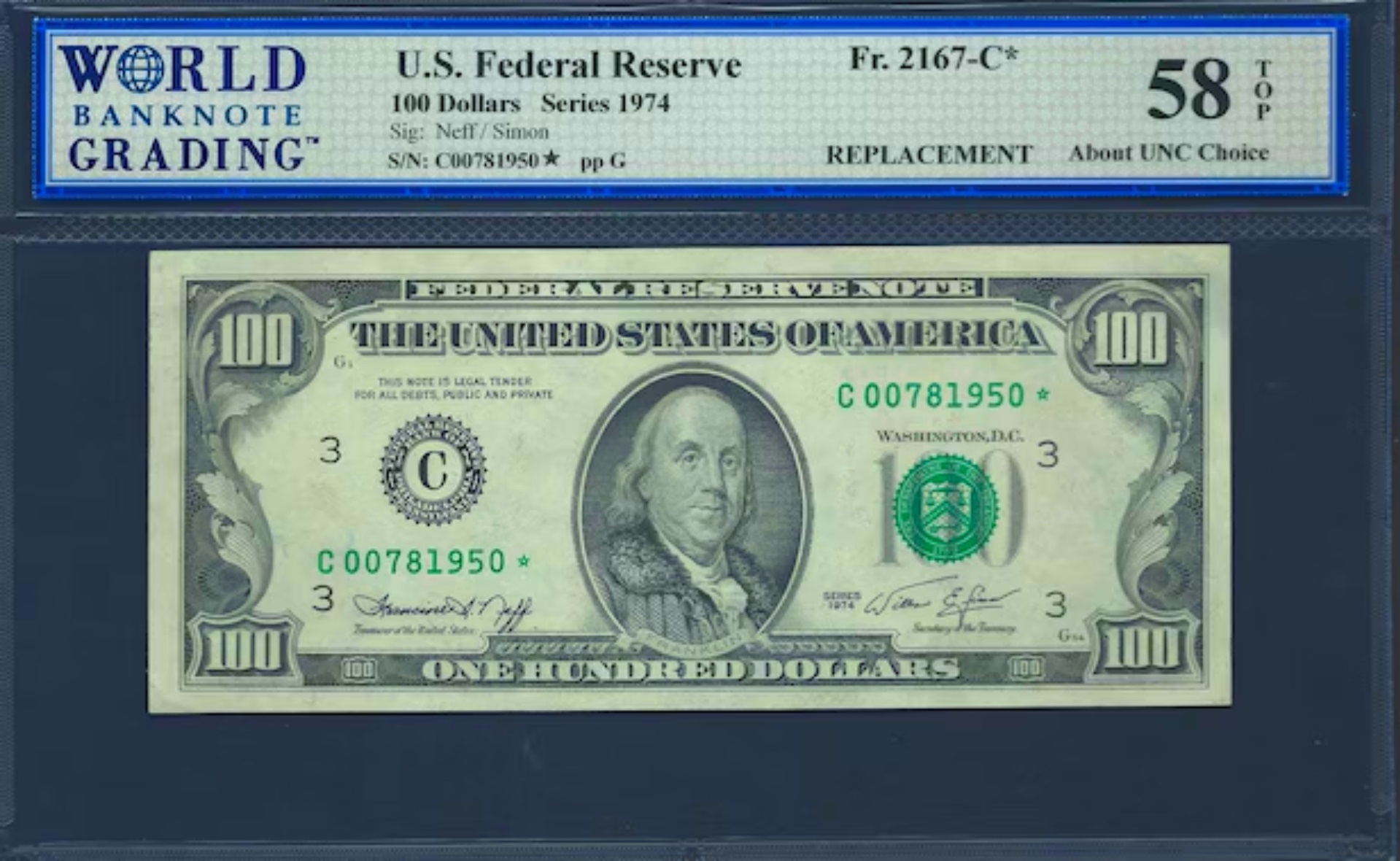 Revisa tu cartera | Este billete de 100 dólares vale USD1,035