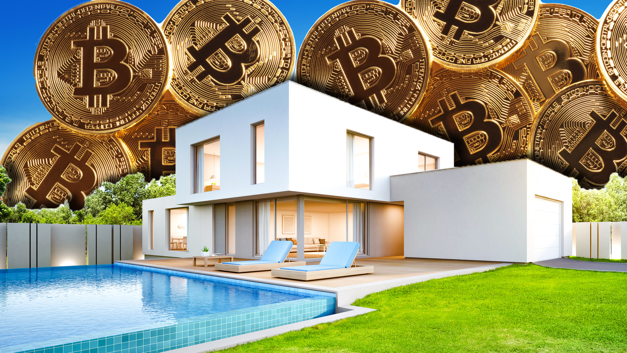 Criptomonedas: cuánto cuesta comprar una casa y un auto en Bitcoin