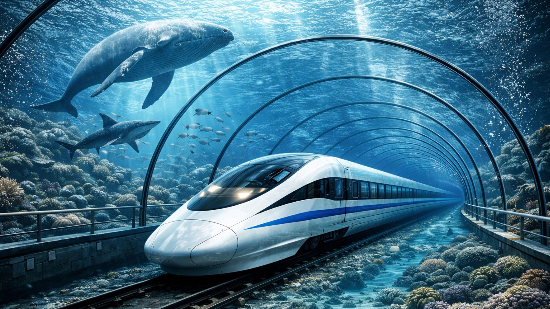 China is going to build an underwater bullet train that travels at