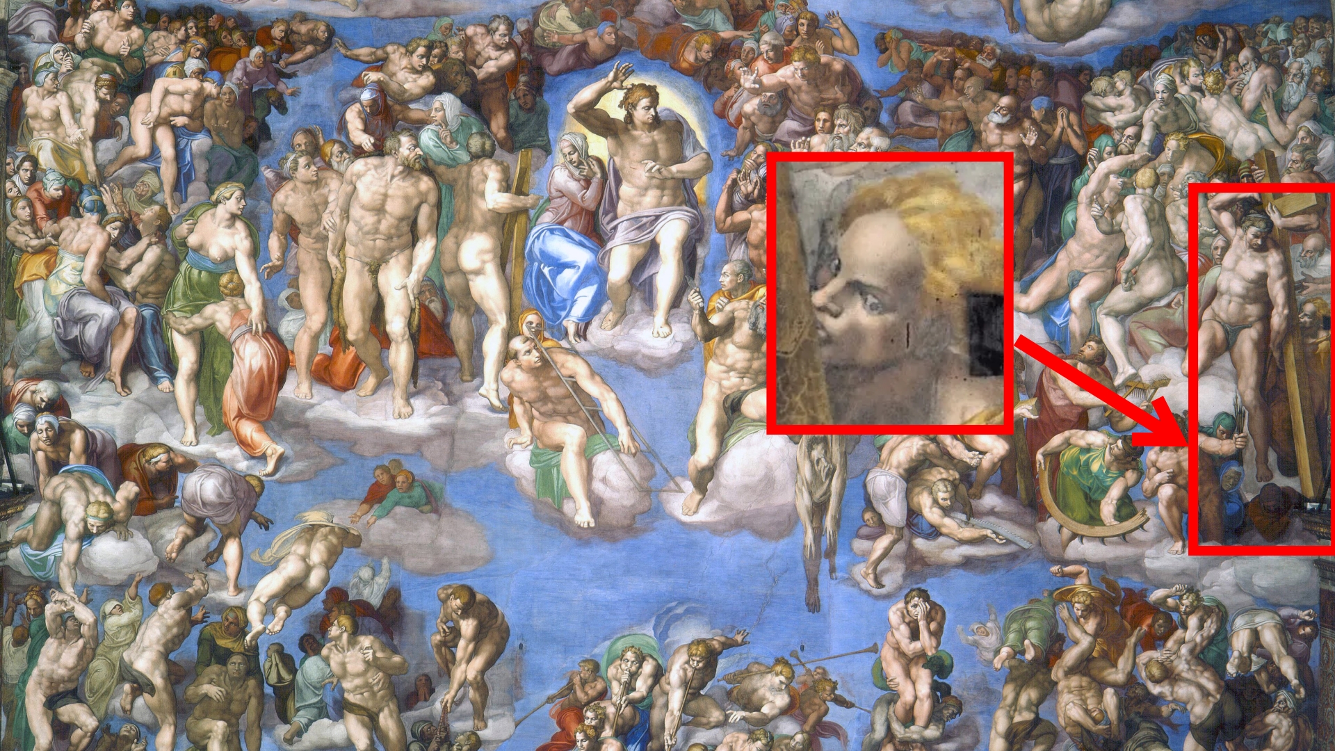 Hallazgo en el Vaticano: tras 500 años, descubren una figura oculta que  pintó Miguel Ángel en la Capilla Sixtina - El Cronista