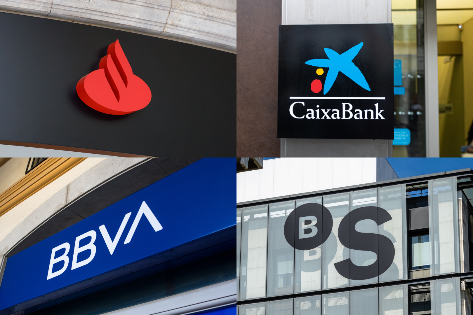 Banco Santander, CaixaBank y BBVA: los bancos con mejores perspectivas para  2025