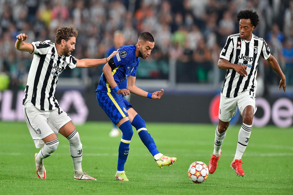 Con Cuadrado en cancha, Juventus venció a Chelsea por Champions League