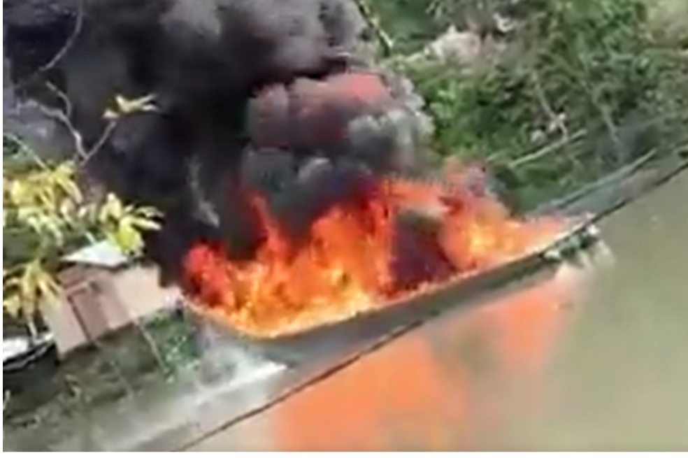 Alcaldía de Guapi (Cauca) desmintió que lanchas hayan sido quemadas por el Eln