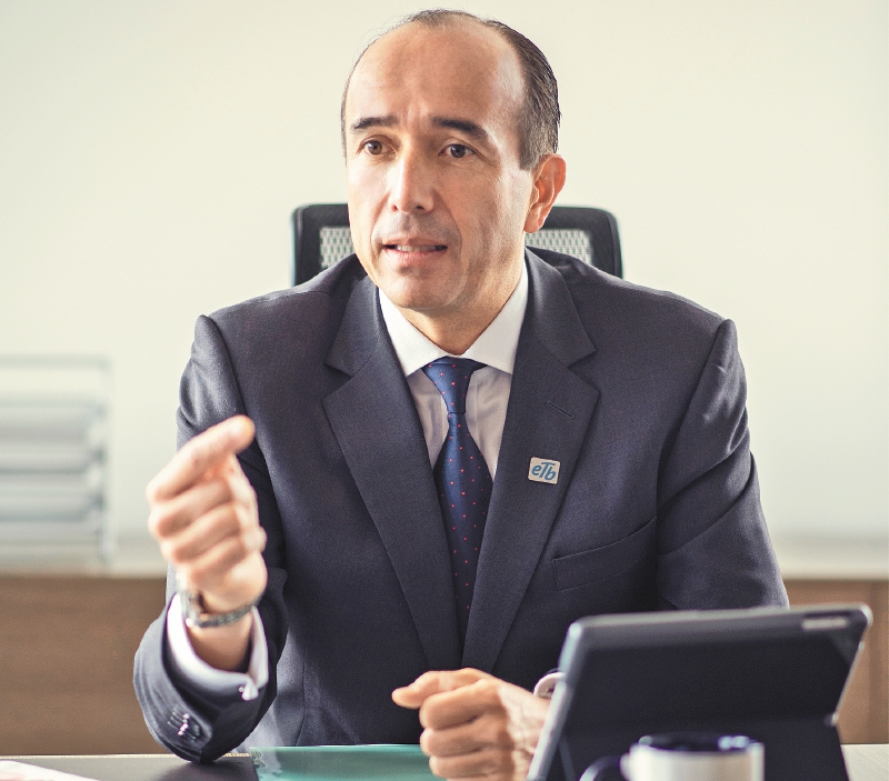 Presidente de la ETB, Sergio González.