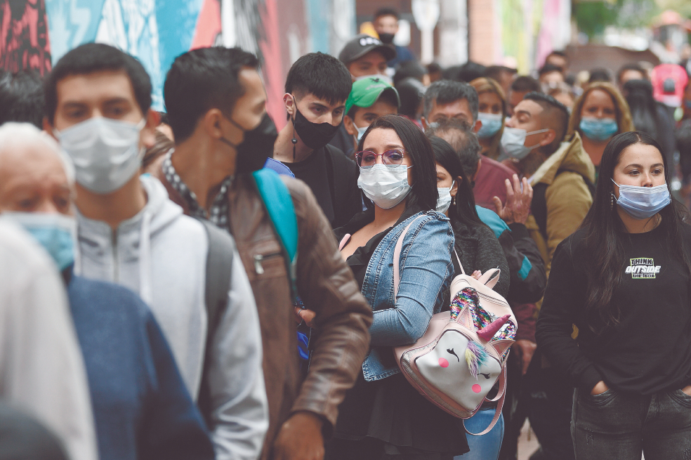 Aumentaron los casos de covid-19 y otras infecciones respiratorias en Bogotá