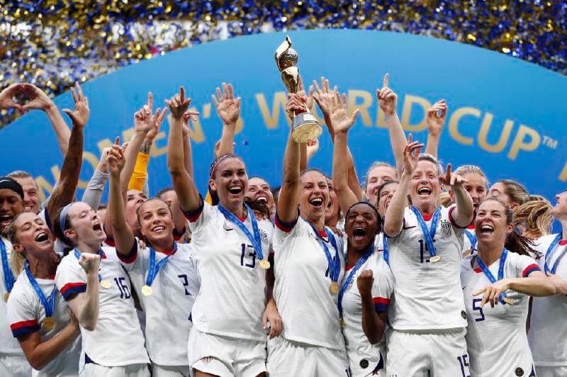 Estados Unidos, dueña y señora del fútbol femenino