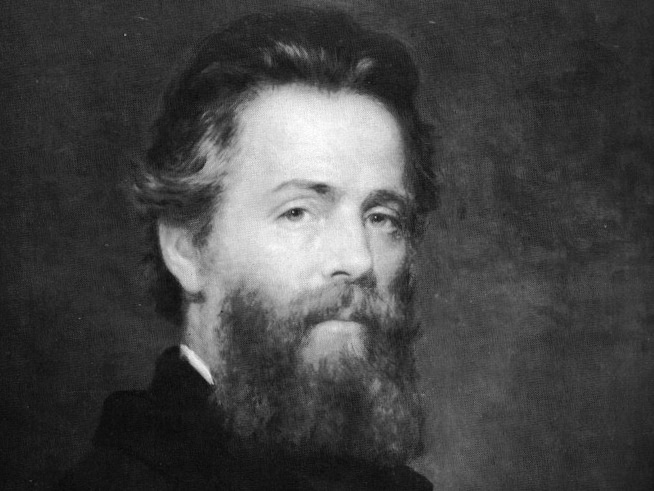 Herman Melville, autor de Moby Dick, entre otras obras.