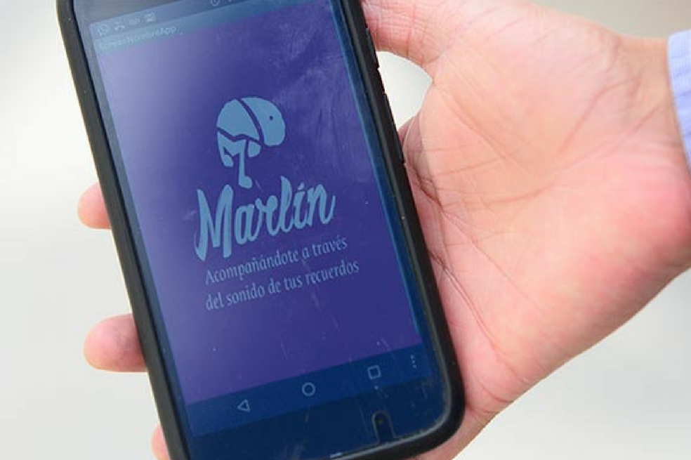 Marlin pretender ayudar a los cuidadores y los pacientes con Alzeimer. / Tomado de la Universidad Nacional.