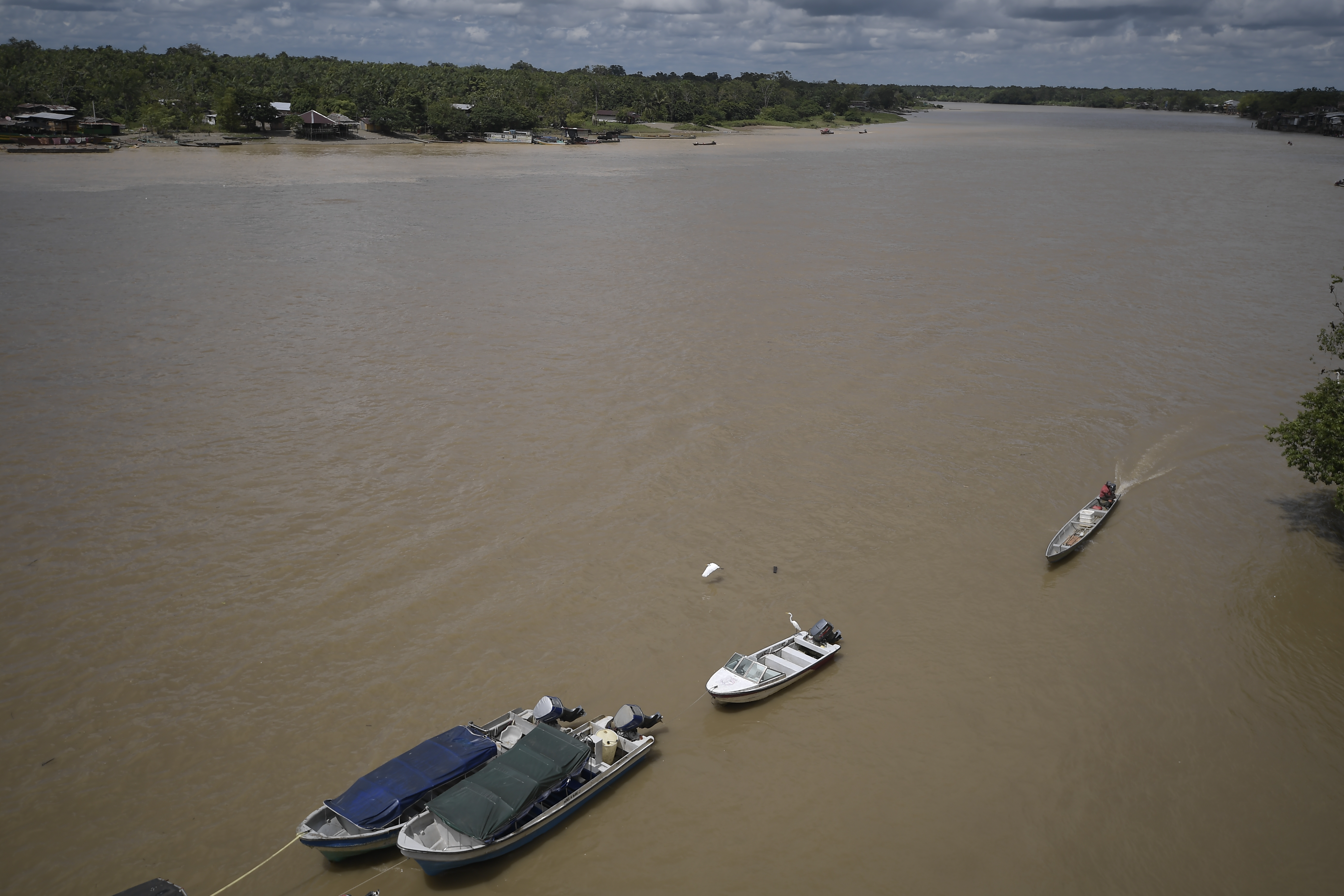 Rió visto desde Quibdó, Chocó.