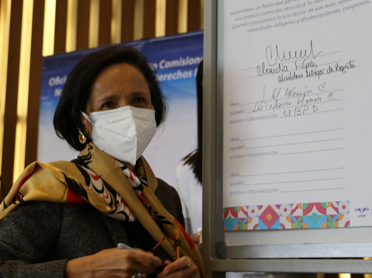 “Esto son construcciones concretas de paz”, directora de la UBPD