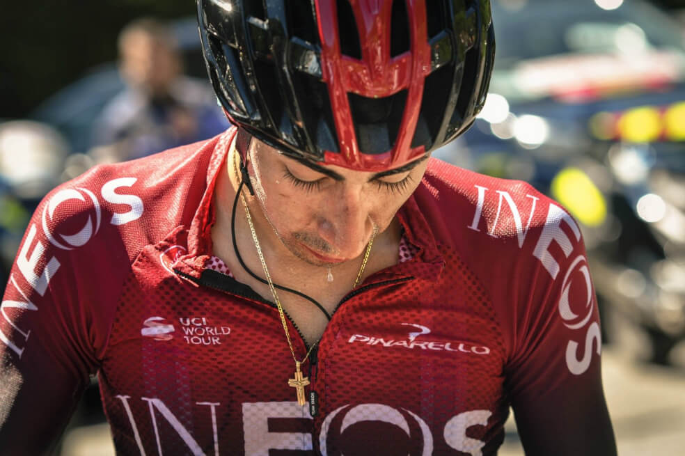 Iván Sosa, a una etapa del título de la Vuelta a Burgos 2019
