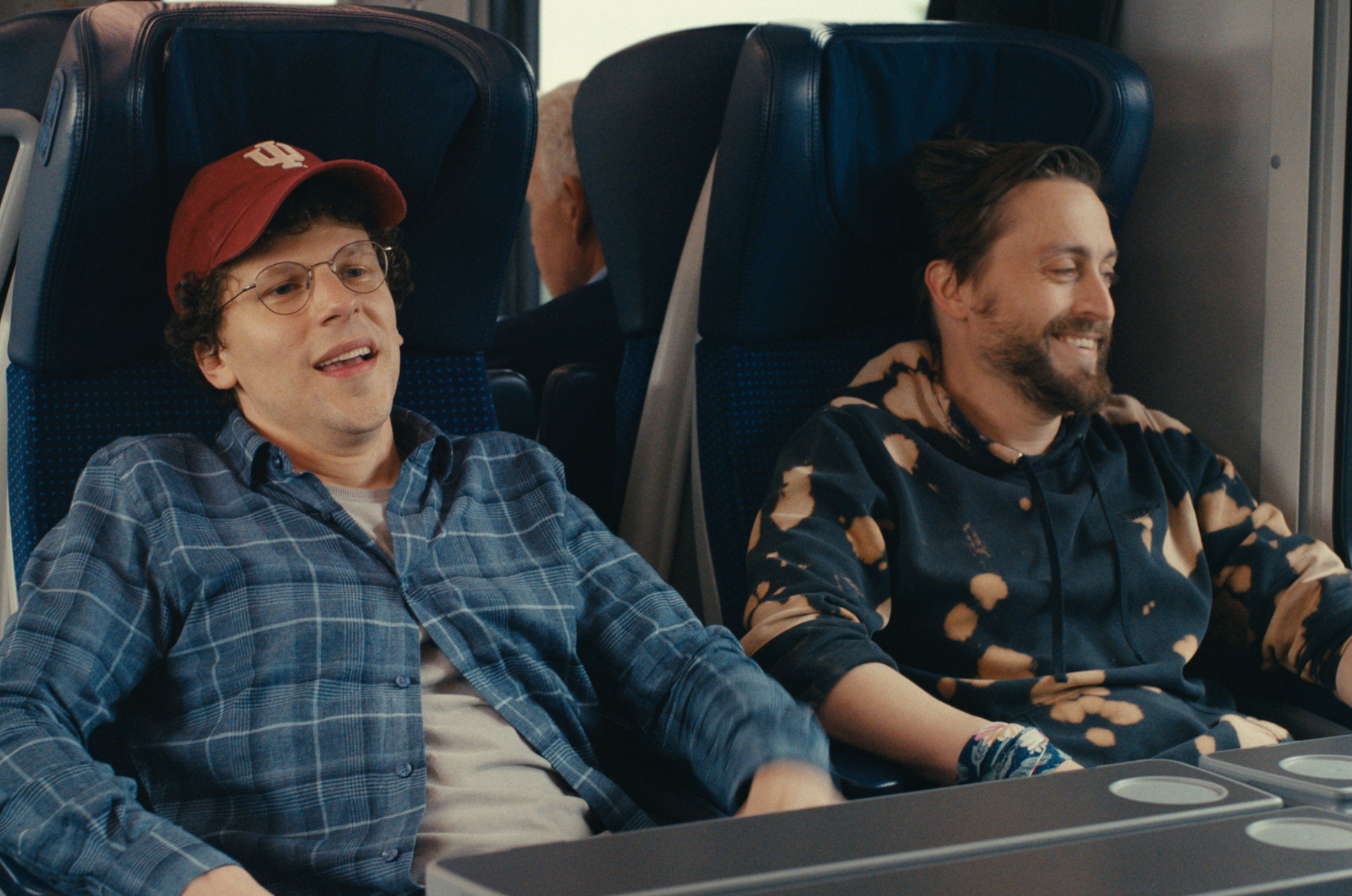 Jesse Eisenberg y Kieran Culkin en "Un dolor real".