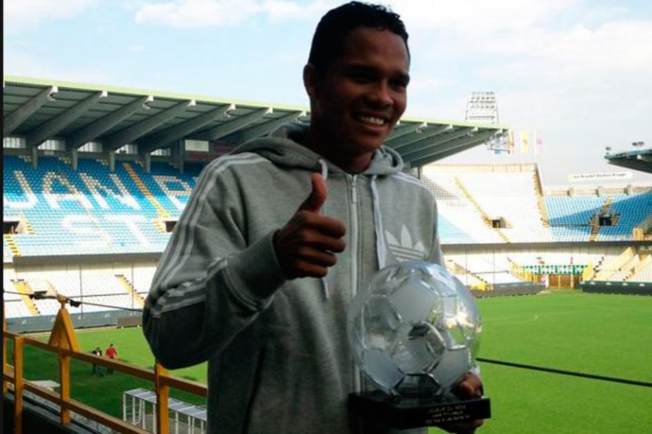 Bacca, mejor jugador de Bélgica en septiembre
