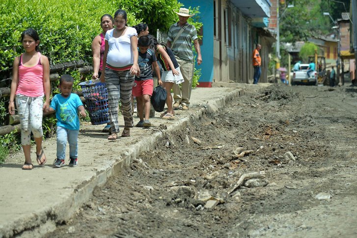 Se inician primeras acciones para la reconstrucción de Salgar
