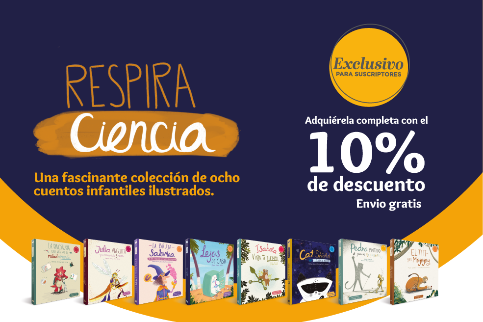 Respira Ciencia: adquiera esta obra educativa con descuento y asista al lanzamiento