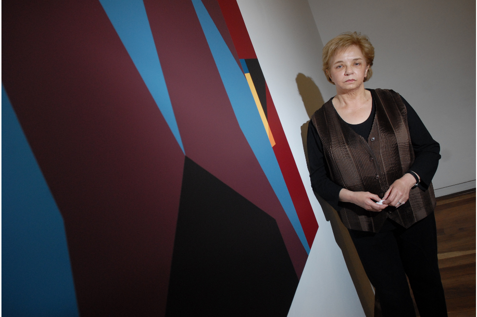 Fanny Sanín y el arte de abstraer la geometría y los colores