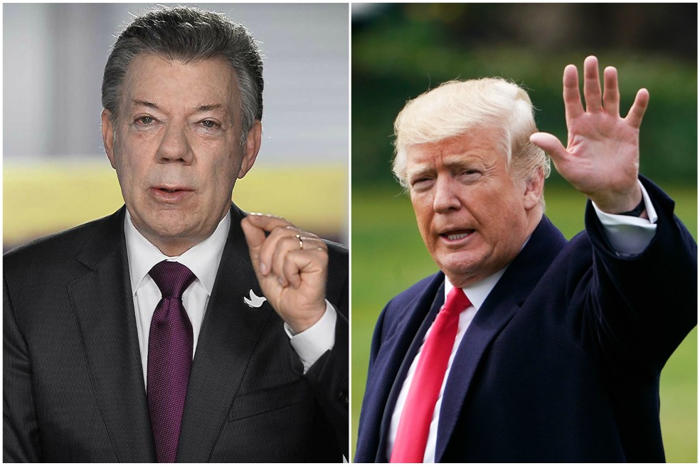 Crisis migratoria en Venezuela será importante en la reunión entre Trump y Santos