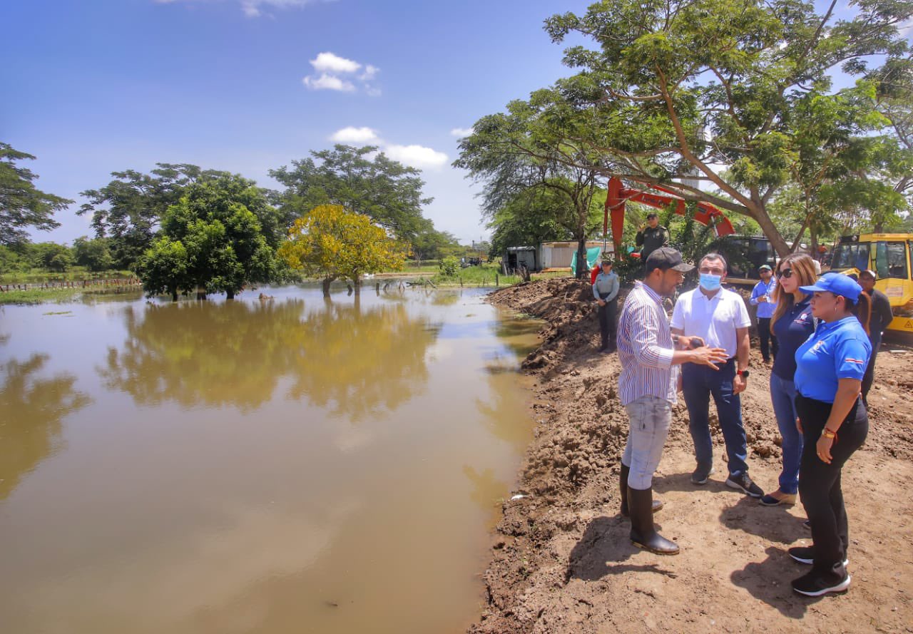 El plan con el que esperan controlar el nivel del canal del Dique en Atlántico
