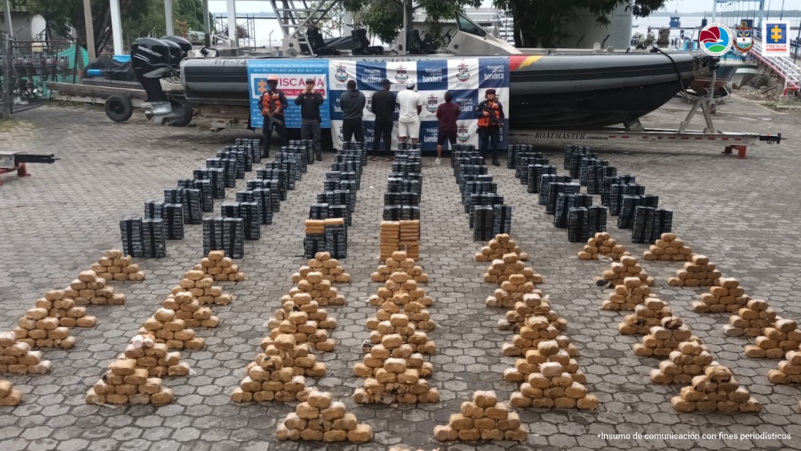 A la cárcel cuatro personas que transportaban tonelada y media de cocaína a México
