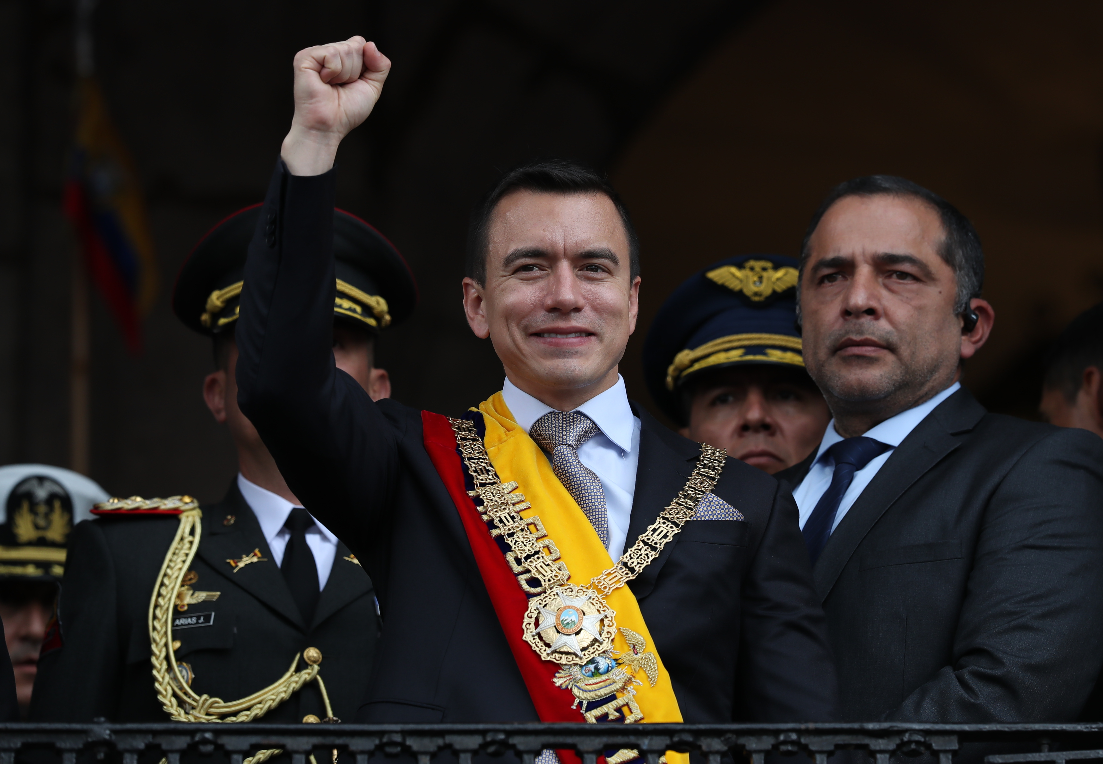 “Hoy inicia el nuevo Ecuador”: Noboa asume la presidencia; esto fue lo que dijo