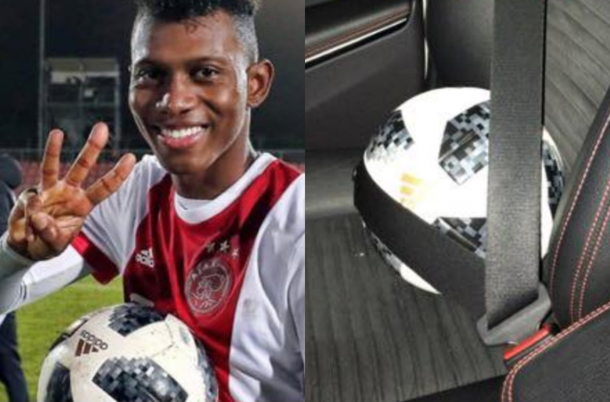 Mateo Cassierra brilló con el Jong Ajax y anotó el primer triplete de su carrera