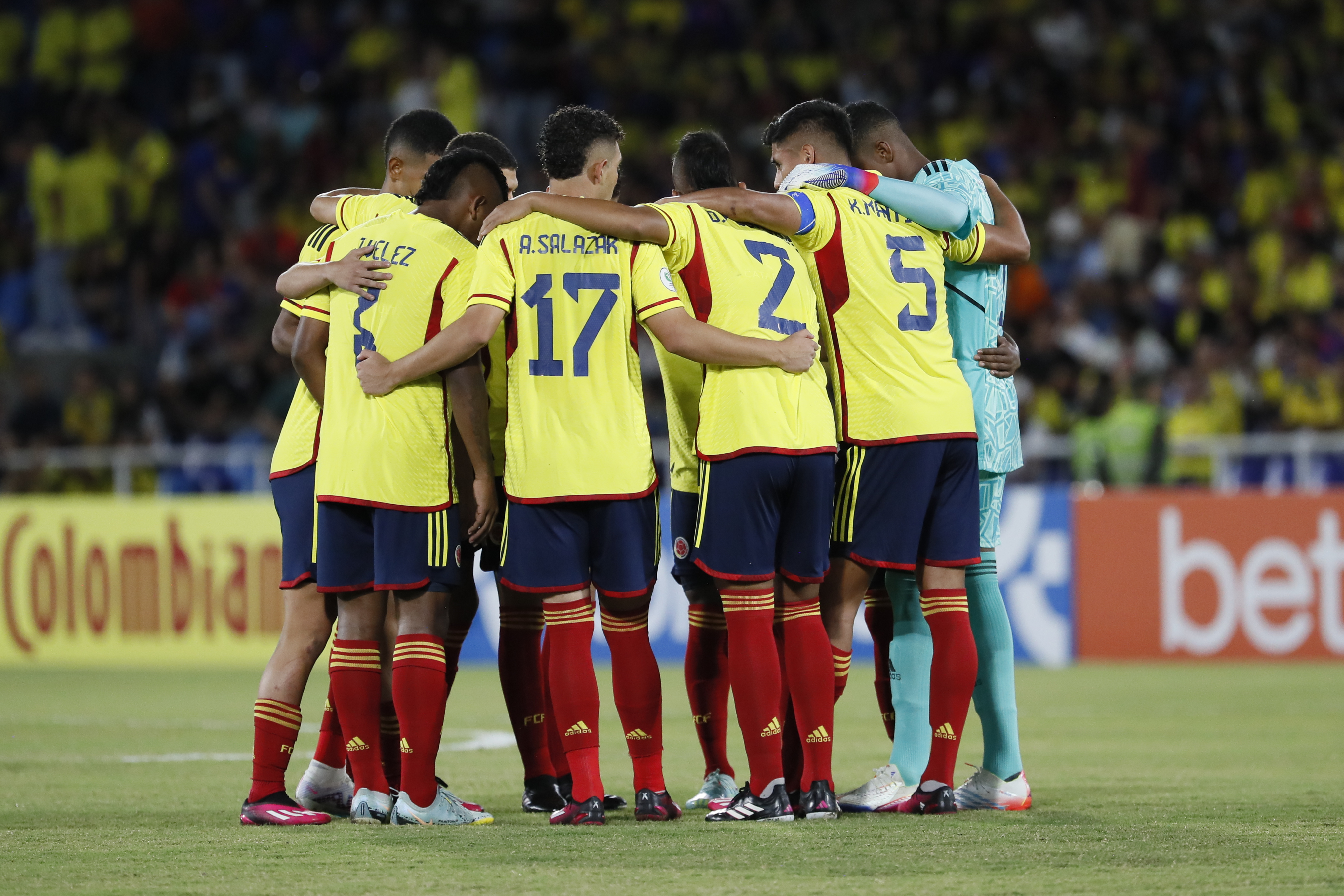 Hexagonal final del Sudamericano sub-20: estos serán los rivales de Colombia
