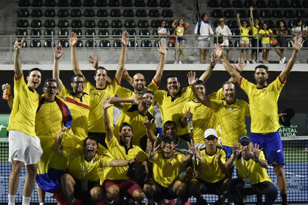 Colombia se clasificó por primera vez en su historia al Grupo Mundial de la Copa Davis