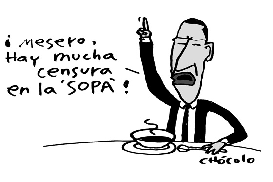 Censura en la sopa