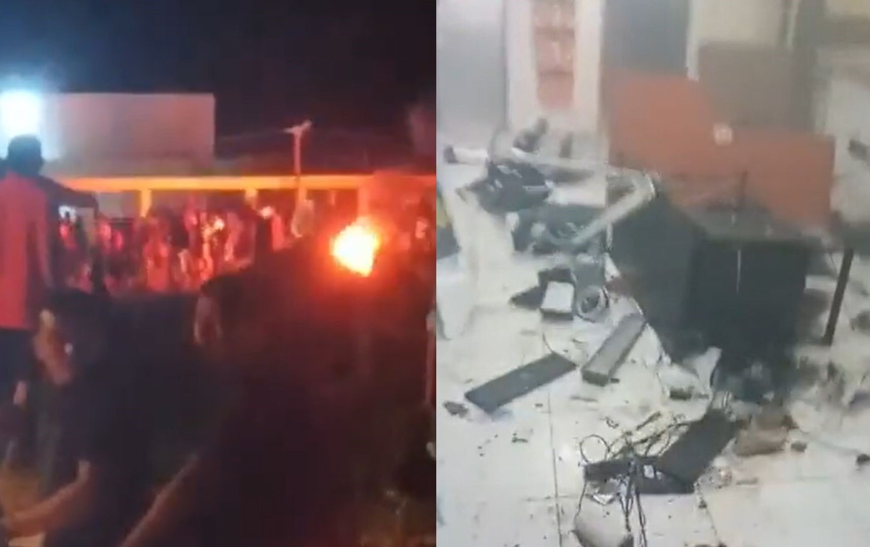 Disturbios en Manaure, La Guajira.