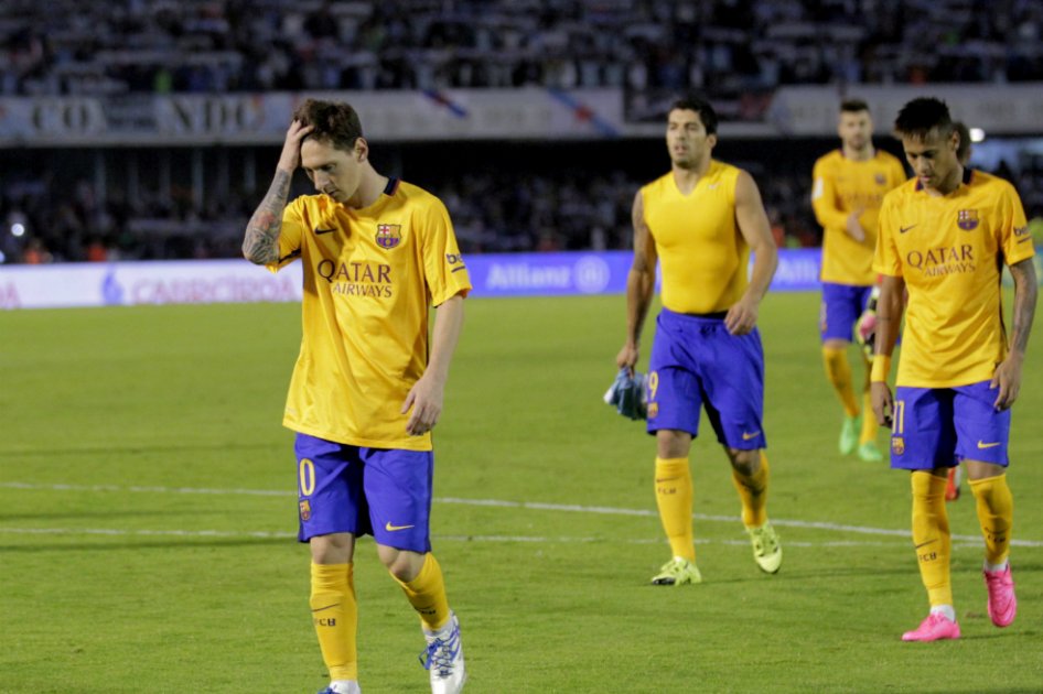 Celta golea 4-1 a Barcelona y lo deja sin liderato