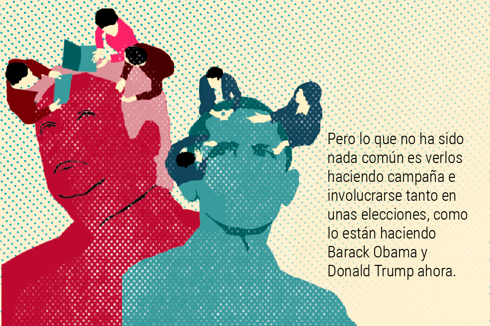 Obama y Trump: cuando los expresidentes no se quieren retirar de la política.