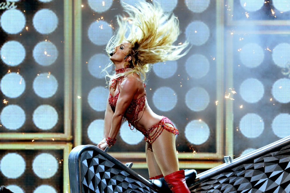 Britney Spears demostró en los Billboard que su cuerpo no es un truco de Photoshop